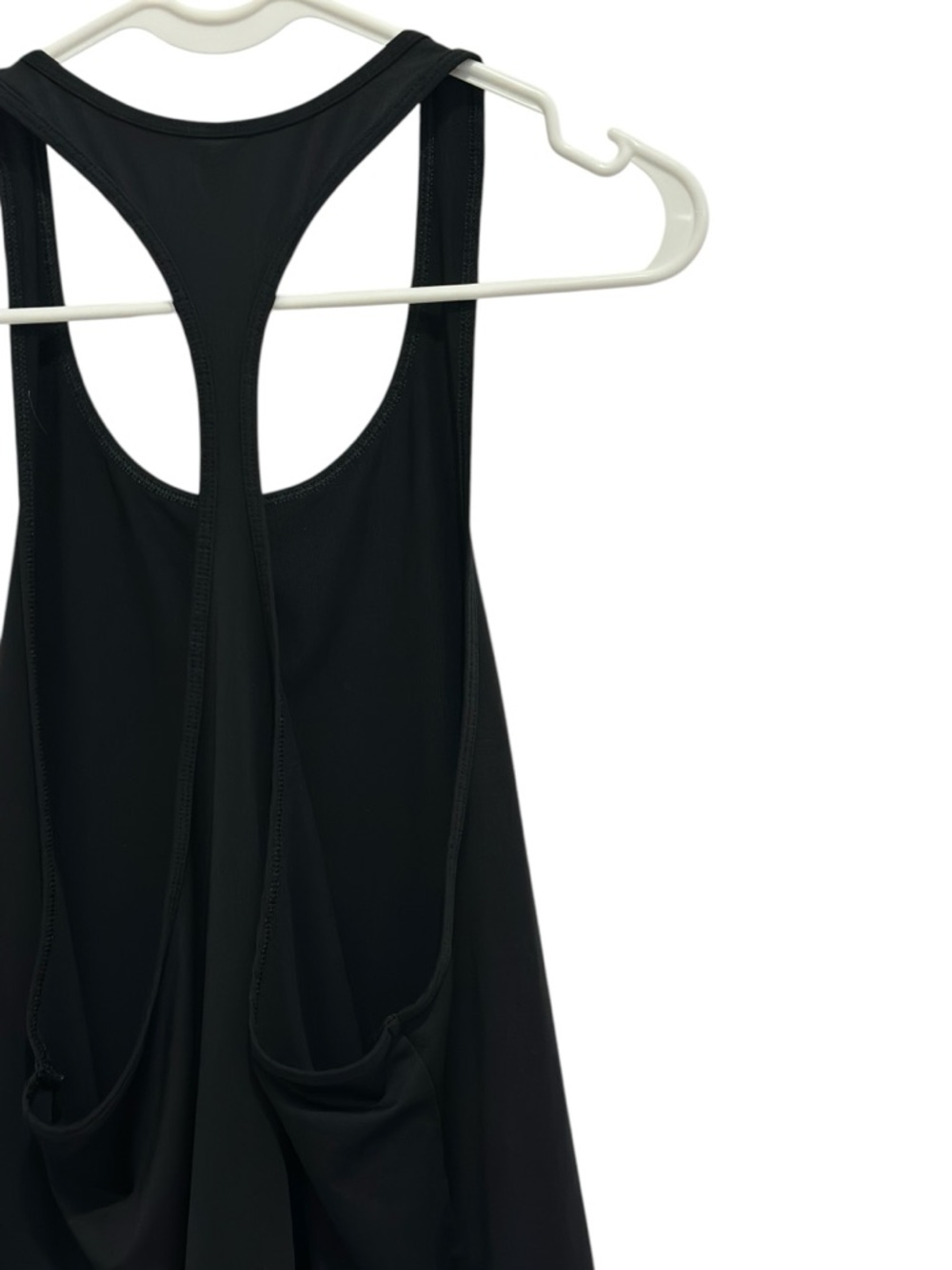 Fabletics Peggy Scoop Neck Racerback Tank Black Medium - Picture 5 of 7